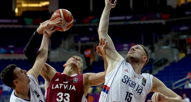 2017 EuroBasket - Sırbistan: 92 - Letonya: 82