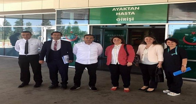 Sağlık Bakanlığı yetkilileri Kırklareli’nde hastaların bayramını kutladı