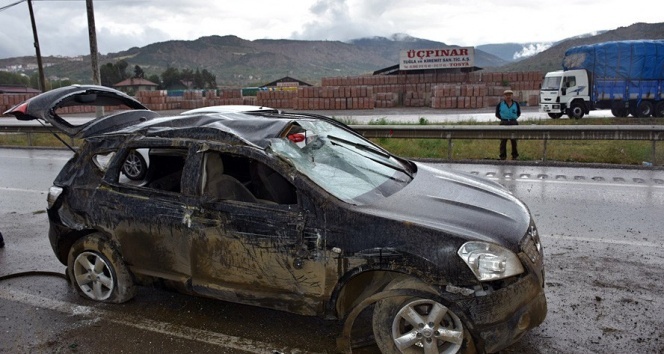 Tosya’da trafik kazası: 6 yaralı