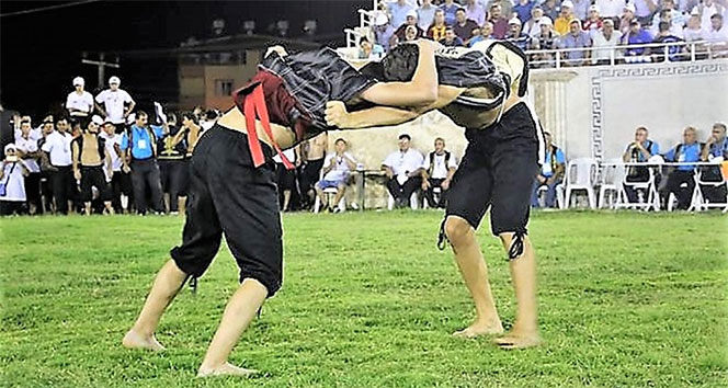 8. Dünya Uluslararası Aba Güreşleri kıran kırana geçti
