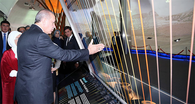 Cumhurbaşkanı Erdoğan EXPO 2017 Fuar Alanı’nı ziyaret etti