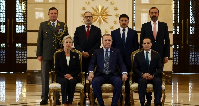 Cumhurbaşkanı Erdoğan, Avusturya Büyükelçisi Tilly’i kabul etti