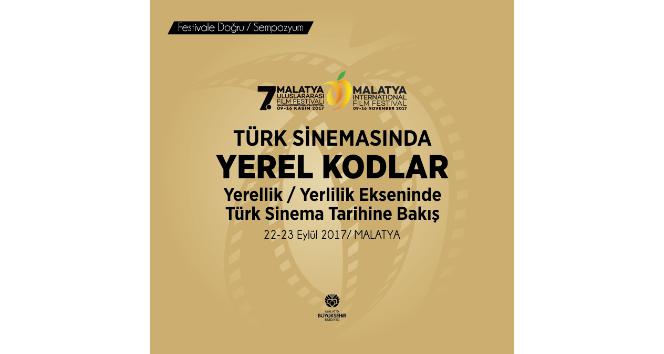 Malatya Uluslararası Film Festivalinden Türk sineması sempozyumu