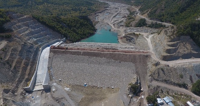 Karabük Hatipoğlu barajında sona gelindi