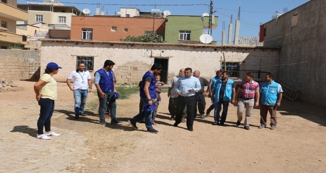Nüfusundan fazla sığınmacı barından Akçakale’de 300 evin tadilatı yapılacak