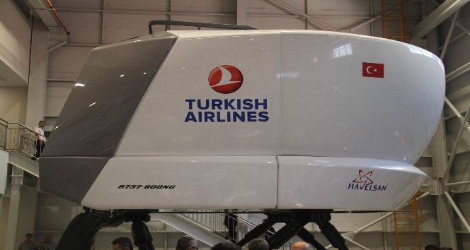 HAVELSAN’ın ürettiği Türkiye’nin ilk milli sivil uçuş simülatörü THY bünyesinde