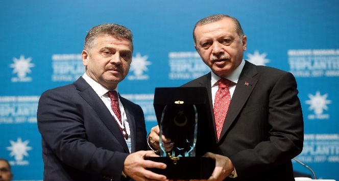 Gaziosmanpaşa Belediyesi’ne Cumhurbaşkanı Erdoğan’dan ödül