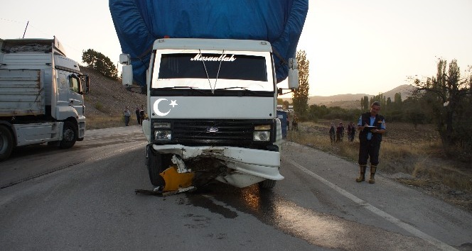 Ankara’da trafik kazası: 1ölü, 1 yaralı