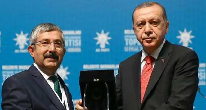 Cumhurbaşkanı Erdoğan&#039;dan Zile Belediyesi&#039;ne birincilik ödülü