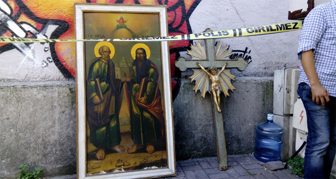 Karaköy Latin Katolik Kilisesi’nde hırsızlık