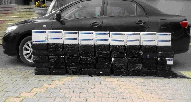 Kahramanmaraş’ta 5 bin paket kaçak sigara ele geçirildi