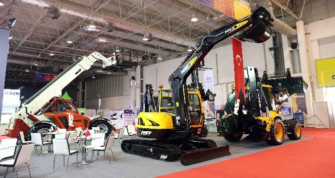 Sanko yeni iş makinelerini Mebex Fuarında tanıttı