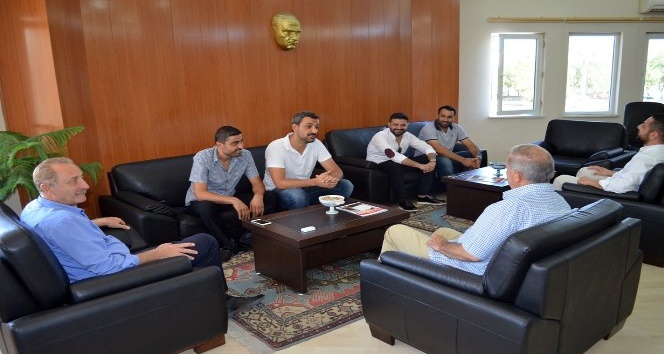 Didim Belediyespor Yönetiminden Başkan Atabay’a ziyaret