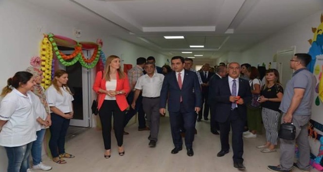 Federasyon Başkanı Halil Çil, özel bir anaokulunun binasını açtı