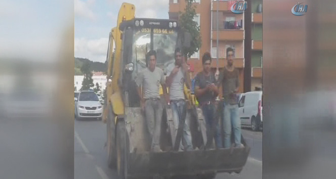 İstanbul’da tehlikeli yolculuklar kamerada