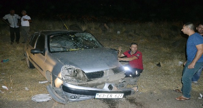 Şanlıurfa’da otomobiller kafa kafaya çarpıştı: 6 yaralı