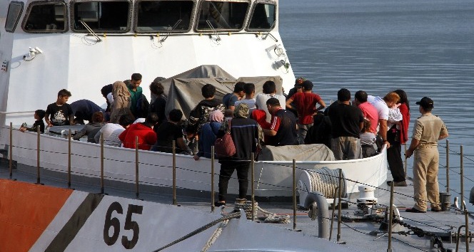 Fethiye’de 62 kaçak göçmen yakalandı
