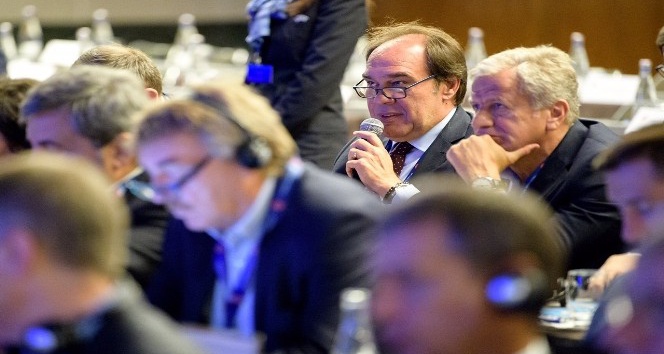 Başkan Demirören UEFA TEP toplantısına katıldı