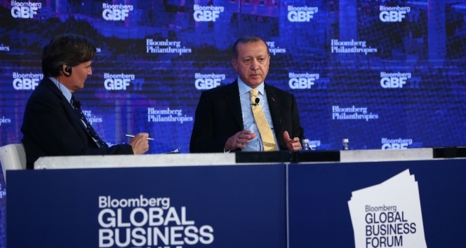 Cumhurbaşkanı Erdoğan Küresel İş Forumu&#039;nda konuştu