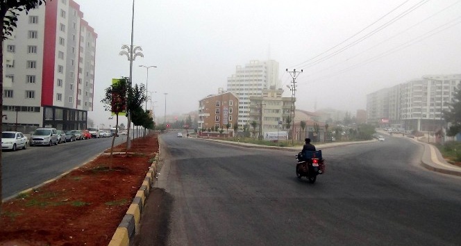 Kilis’te sis etkili oldu