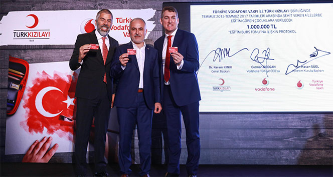 Türkiye Vodafone Vakfı ve Türk Kızılayı&#039;ndan işbirliği