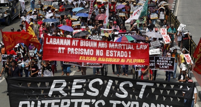 Filipinler&#039;de ilk Ulusal Protesto Günü gerçekleşti