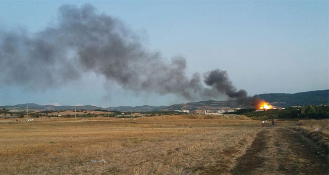 Çanakkale&#039;de cezaevinde yangın