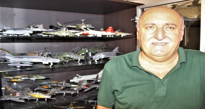 Türk havacılık tarihine imza atan uçakların modellerini yapıyor