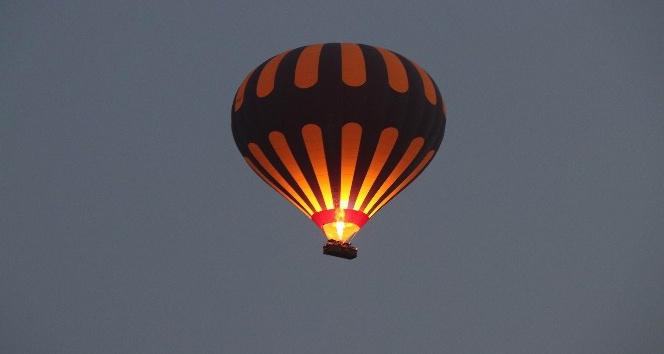 Kapadokya’da balon turları iptal edildi