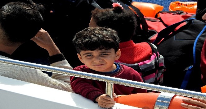 Ölüme yolculuğa çıkan 28 Suriyeli göçmen yakalandı