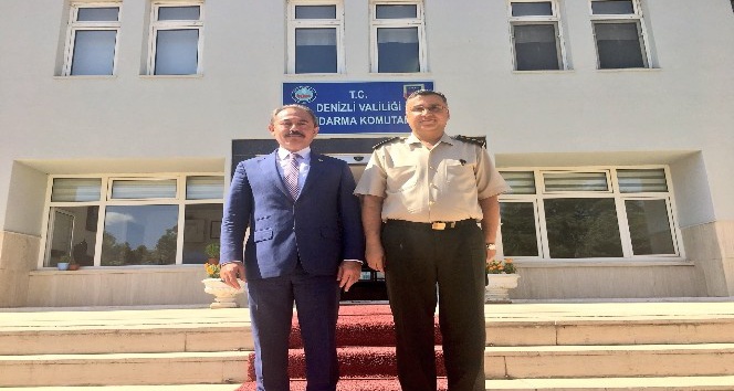 AK Partili Tin, İl Jandarma Komutanı Düz’ü ziyaret etti