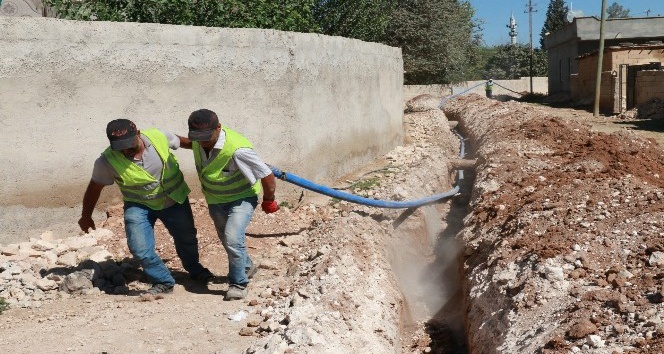 Şanlıurfa’da kırsal mahalleler içme suyuna kavuşuyor