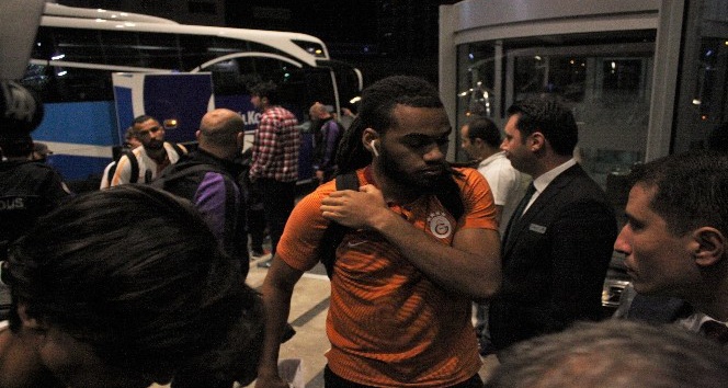 Galatasaray kafilesi Bursa’ya geldi