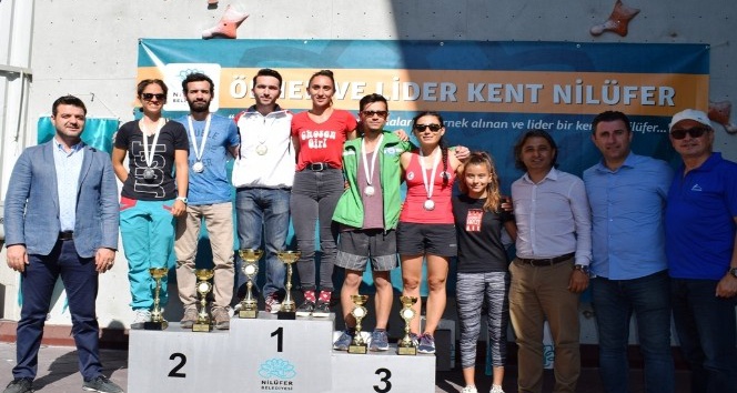 Ulusal Tırmanış Yarışması’nda şampiyonlar ödüllerini aldı