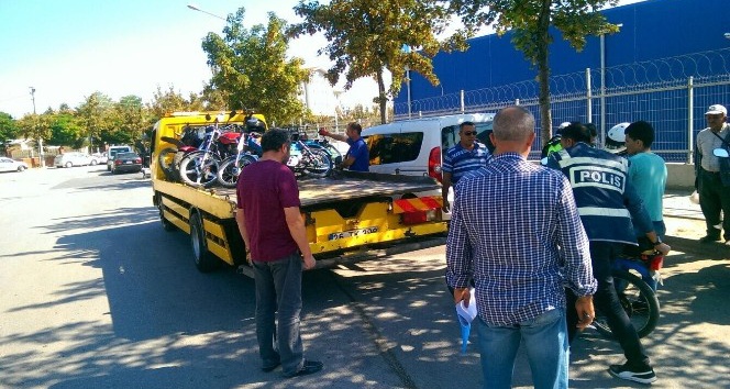 Eskişehir’de motosikletlilere yönelik operasyon