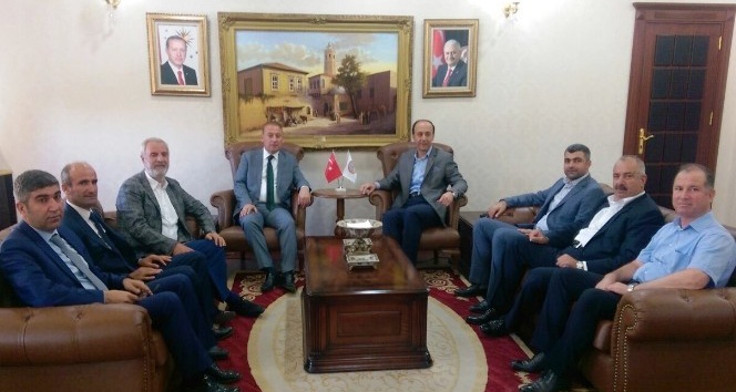 AK Parti Mardin heyetinden vali Abdullah Erin’e ziyaret