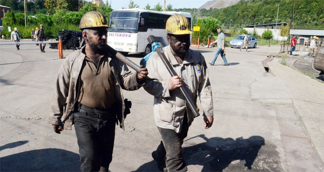 O madenciler yine duygulandırdı