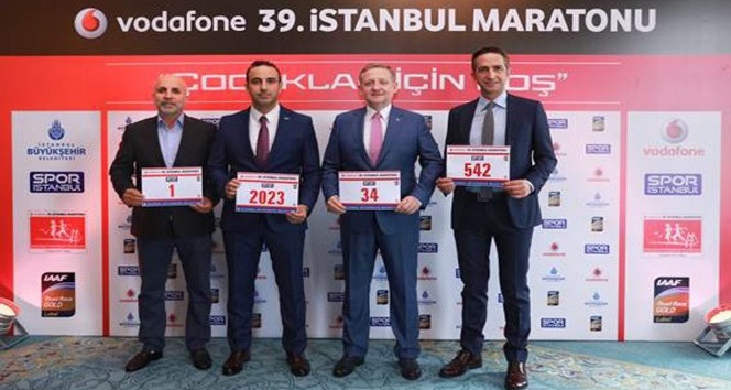 Vodafone 39. İstanbul Maratonu, çocuklar için koşulacak