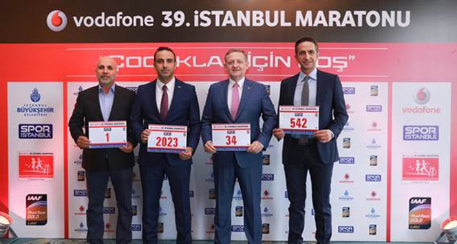 Vodafone 39. İstanbul Maratonu çocuklar için koşulacak