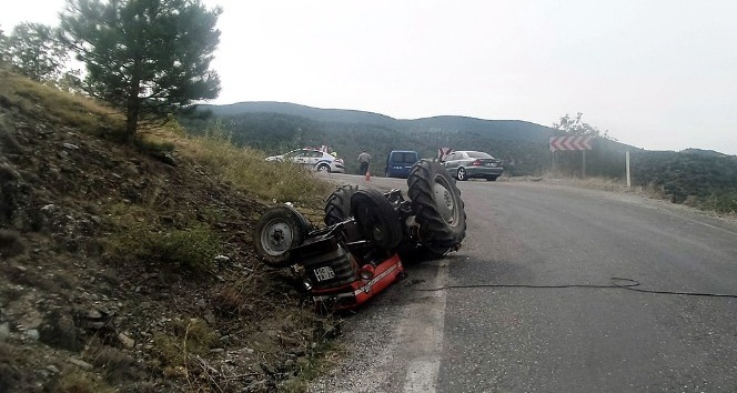 Kastamonu’da traktörün altında kalan sürücü yaralandı
