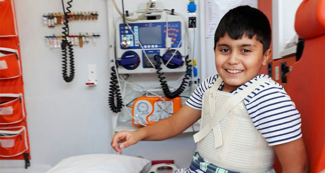 İstanbul’dan gelen 6 yaşındaki çocuk Denizli&#039;de kalp ameliyatı oldu