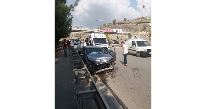 Safranbolu’da trafik kazası: 2 yaralı