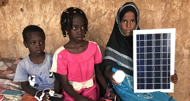 Sudan’da solar enerji evleri aydınlattı