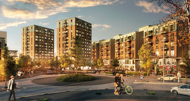 Sinpaş Yapı yeni projesi 'Finans Şehir'i tanıttı