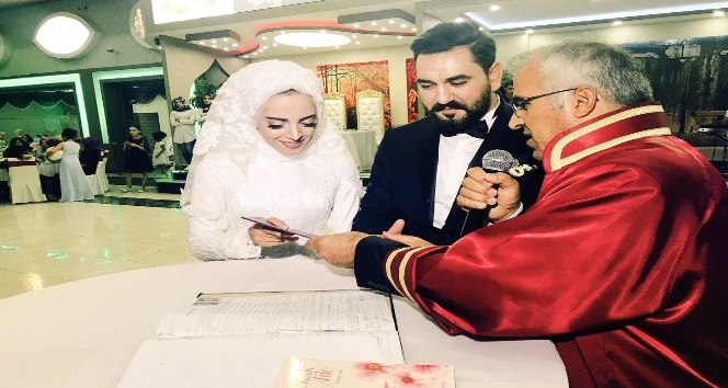 Bingöl’de evlilik oranı yüzde 11 arttı, 736 nikah kıyıldı