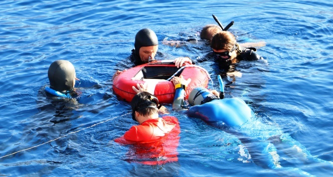 Antalya, dünyanın en iyi dalış sporcularına ev sahipliği yapıyor