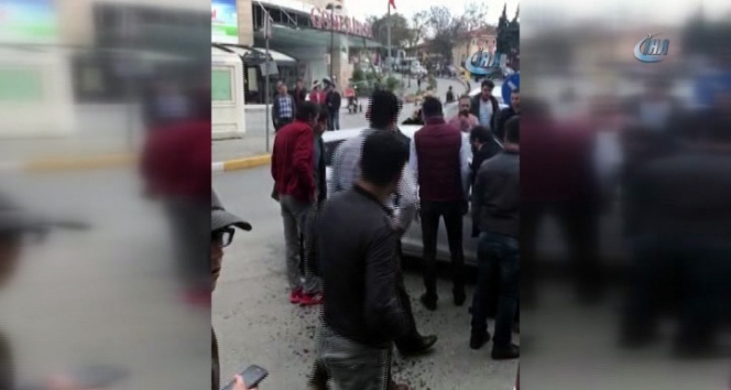 İstanbul&#039;un göbeğinde tuğlalı gaspçı paniği