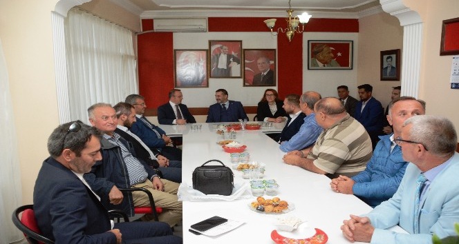 Turan’dan, MHP İl Başkanı Pınar’a ziyaret