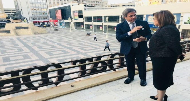 Şahin, Beyoğlu Belediye Başkanı Demircan’a kenti tanıttı
