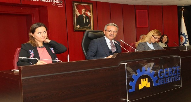 Gebze Belediyesi Ekim meclisi ilk oturumu tamamlandı